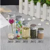 15 ml 25 ml 40 ml 50 ml 60 ml bouteilles en verre décoration artisanat couvercle en aluminium vide souhaitant pots 50pcs bonne quantité Rbguv