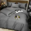 寝具セットOloey Egyptian Cotton Duvet Cover Cover Quilt Comforter 220240 Set Pillowcases 600TC Bedsheet 231017