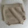 Cardigan Baby Boy Girl Copre gli insiemi Autunno maglione lavorato a maglia Top Bloomers Pantaloncini Completi Imposta bambini coreani Baby Girl maglione lavorato a maglia Abbigliamento 231017