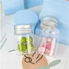 30ml Tiny Transparent Glass Bottles with Silver Screw Cap 30cc Cute Jars Vials DIY Craft 24pcsgood qty Sstjh