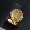 Ketten DIY Mode Retro Stil Brief Drucken Glänzende Gold Halskette Anhänger Kreative Runde PO Rahmen Fall Schmuck Frauen Lieblings