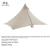 Tende e rifugi ASTAGEAR Fengyin 2P Tenda Piramide Leggera Esterno Impermeabile Neve Campeggio Trekking 20D Nylon resistente allo strappo Doppia Persona 231017