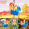 Cosplay New Style Rooster Turkey Iatable Costume Animal Anime Dress Suits Christmas Halloween Party Cosplay Costumes For Adult Kids