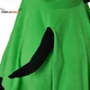 Invader Zim Cosplay Costume Girl Inspired Kigurumi Dress Invader Zim Hoodie Costume Alien Cosplay Halloween Suit for Women Girls