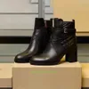 Stivali scozzesi con zip firmati da donna scarpe stile classico a quadri autunno inverno in pelle chelsea stivali chelsea stivaletti da cavaliere