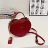 Chic Coabag Heart Desinger Bag Mini Cute Shoulder Bags Women Vintage Tote Bag Fashion Leather Crossbody Bags Wallet