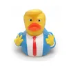 Creativo bandiera in PVC Trump Duck favore di partito bagno galleggiante acqua giocattolo forniture per feste giocattoli divertenti regalo