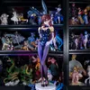 Vingerspeelgoed 48 cm Freeing B-stijl Anime Fairy Tail Erza Scarlet Bunny Ver 1/4 Pvc Action Figure Volwassenen Collectie Model Speelgoed Pop Geschenken