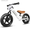 Bikes Ride-Ons Toddler Balance Bike 2 Year Old Age 18 Months To 5 Years Old 12 Inch Push Bicycle with Customize Plate Steady Balancing Q231018