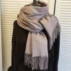 Sjaals Winter Sjaal Effen Dikkere Vrouwen Wol Kasjmier Sjaals Hals Hoofd Warme Hijaabs Pashmina Dame Sjaals En Wraps 231016