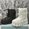 Women's Down Snow Boots 2023 Autumn/Winter New Plus Plush Warm Short Metal Standard Gear Thick Sole Shrink231017