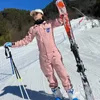 Inne towary sportowe zimowe sportowe narciarstwo górskie Wodoodporne mężczyźni snowsuit na zewnątrz snowboardowy kombinezon Izolowany ubrania 231017