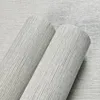 Wallpapers Modern Plain Solid Color Non-woven Striped Design Wall Paper Rolls Bedroom Living Room Backdrop Grey Beige Wallpaper Home Decor