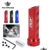 Racing - Car Aluminum Hand Brake Sleeve Handbrake Handle Protector Er With Sticker Pqy-Hbc11 Drop Delivery