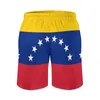 Men's Shorts Flag Of Venezuela Bandera Venezolana Anime Causalpremium Adjustable Drawstring Breathable Quick Dry Beach