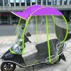 Regnrockar transparent bil regn batteris paraply skydd markis carport kastar lagring takmotorcykel