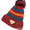 Designer-Strickmützen, luxuriöse Winter-Woll-warme Beanie-Kappen für Herren und Damen, taillierte Mütze, Kaschmir, lässige Totenkopfmütze, modisch im Freien