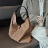 Bolsas de noche MS Mujeres de gran tamaño Bolso de hombro de lujo Cuero genuino Estilo cómodo Estilo suave Casual Tote Lady Daily Bag Otoño 2023