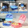 Lunch Boxes Bunny Bento Box for Kids Tiffin School Silicone Seal Fiambrera Lancheira Infantil BPA Free Lonchera for Girl Boy Toddlers 231017