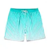 Zwemkleding voor heren Zomerstrandshorts Aan zee Vakantie Spelen Casual broek Gedrukt Los Vijfpunts