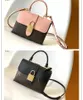 Designer Luxury Handbags Single Handle Totes Hasp Up With Lock Bags removable& Adjustable Straps Shoulder Handbag Crossbody Bag Letter Leather Women Bags M44653