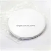 Tapis Pads 9cm Sublimation Blank Céramique Coaster Blanc Coasters Transfert de chaleur Impression personnalisée Cup Mat Pad Thermique Drop Livraison Hom Dhs3H