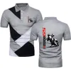 Polo camisas masculinas camiseta motocicleta aventura esporte t r1200 gs motorrad estilo militar manga curta camisa contraste cor polo