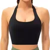 Yoga Outfit Women's Halter Sports Bra Bralette Crop Bras Top Womens Running