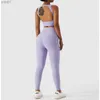 Survêtements pour femmes Ensemble de yoga côtelé Femmes Costume pour fitness Sportswear Costume de sport sans couture Vêtements d'entraînement Survêtement Tenue de sport Vêtements de sport WearL231017