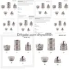 6.7L 1.34Od Titanium Modar Screw Kits 1.1875X24Tpi Thread Cup 1/2X28 5/8-24 End Cap 1-3/16X24 Qt154A Qt154B Drop Delivery