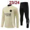 PSGes nouveau survêtement de football 2024 2025 Paris survêtement de football pour hommes MBAPPE kit d'entraînement pour hommes HAKIMI kits de football pour enfants 23 24 25 chandal futbol survetement pied tuta