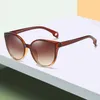 Sunglasses YOOSKE Cat Eye Women's Fashion UV Resistant Sexy Tortoiseshell Female Designer Gradient Sun Glasses