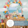 Pendant Lamps 3 Pcs Simulated Clouds Creative Hanging Decor DIY White Home Kids Cotton Romantic Wedding