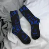 Herensokken Happy Funny Finland Vintage Harajuku Ijshockey Hip Hop Nieuwigheid Patroon Crew Crazy Sock Gift Gedrukt