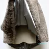 Lenços inverno mulheres real natural xale luxo mão de malha genuíno poncho/cabo senhora moda quente casual capas