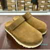 2023-Designer Goldenstar Slippers Golden Star Strand Sandaal Dames Heren Tazz Tasman Herfst Mosterdzaad Kastanje Winter Zomer Slijtage Booties