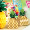 Cadeau cadeau papier ananas bricolage bonbons boîtes hawaï sac tropical fête boîte de faveur hawaïen luau