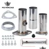 Kit convertidor de tubo de escape de coche ajustable de acero inoxidable 2,5 para Honda Civic Del Sol 92-95 90-02 Accord B/D/H/K/F Series Pqy-Egr15