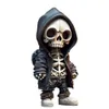 Arts and Crafts Halloween Theme Skeleton Doll Resin Ornament Skull Character Statue Home Decoration Gift Ideas Halloween Cool 231017