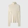 Women's Sweaters Autumn Winter Turtleneck Slimming Sweater Women Thickened Pullover Casual Basic Jumper Knitted Tops V100