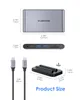 LENTION USB C-dockingstation, 10 Gbps USB CUSB A-poorten, 4K 60 Hz HDMI, 100 W PD, Ethernet, kaartlezer, USB 3.0, AUX, USB-C-dock voor MacBook/Surface, meer, stabiele driver USB C-hub (D65)