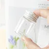 30ml Tiny Transparent Glass Bottles with Silver Screw Cap 30cc Cute Jars Vials DIY Craft 24pcsgood qty Sstjh