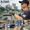 Guantes deportivos LSP Pesca Hombres Ligero Medio dedo Protección solar Doble cara Transpirable Antideslizante Pesca al aire libre 231017