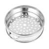 Double Boilers Stainless Steel Steamer Food Household Steaming Basket Mesh Grill Kitchen Tool Rack Durable