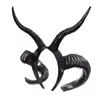 Party Supplies Women Black Demon Horns Headpiece Cosplay Animal Antelope Sheep Ox Headwear Halloween Hairband Carnival Costume Props