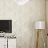 Wallpapers zelfklevend behang non-woven verdikte 3D reliëf warme slaapkamer woonkamer TV achtergrond muursticker