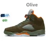 5 Männer Basketballschuhe Jumpman 5s Sneaker University Racer Blau Burgund Photon Staub Olive Mitternacht Marine Lucky Green Oreo Ostern Segel Herren Trainer Sport Turnschuhe