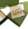Designer mode Luxe Rose goud zilveren ring gouden ringen merk letter Mode Titanium Staal Gegraveerde Letter Patroon designer Ring bruiloft praty Maat 5-10 ringen