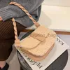 Borsa a tracolla da donna invernale Cross Body 2023 Borsa da sella con tracolla in tessuto messenger Nuova borsa da donna in pelliccia di peluche di alta qualità Designercatlin_fashion_bags