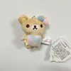 ぬいぐるみキーチェーンrilakkumaキャンディーぬいぐるみキーチェーンコリラクマchearoikogu面白いアミューズメントパークカワイイcheychainsキーチェーンキーチェーンキーリング231016